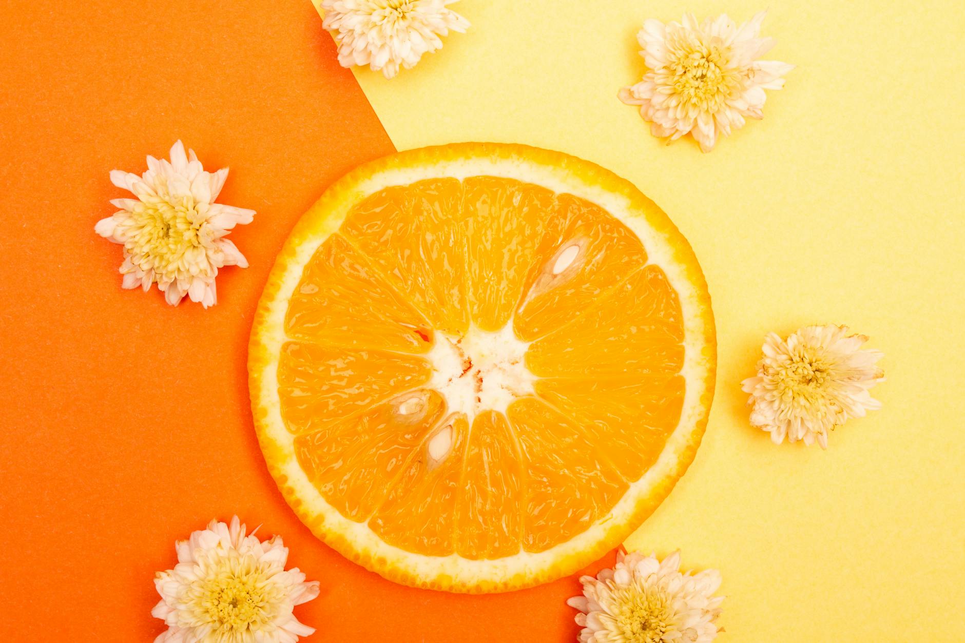 orange acidulée, agrume, agrumes