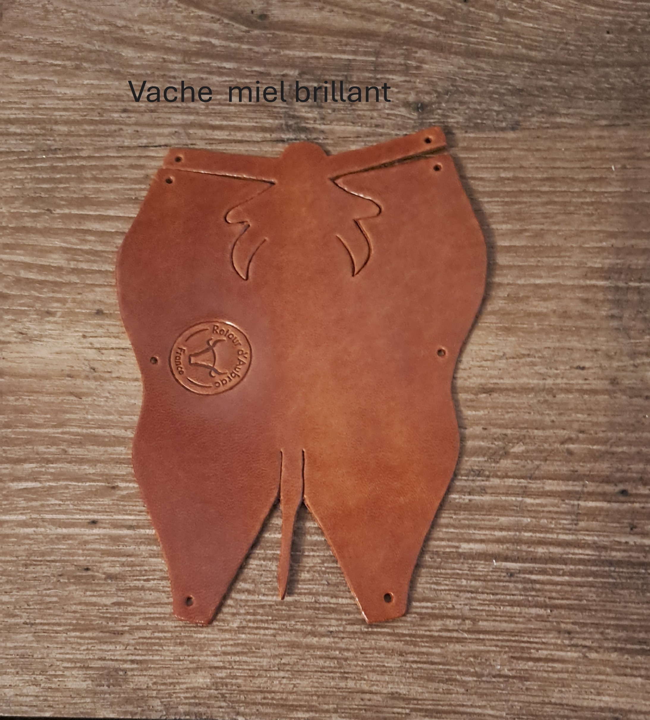 vache aubrac miel brillant - cadeau original - cadeau fabriqué en France - RETOUR DAUBRAC - aveyron