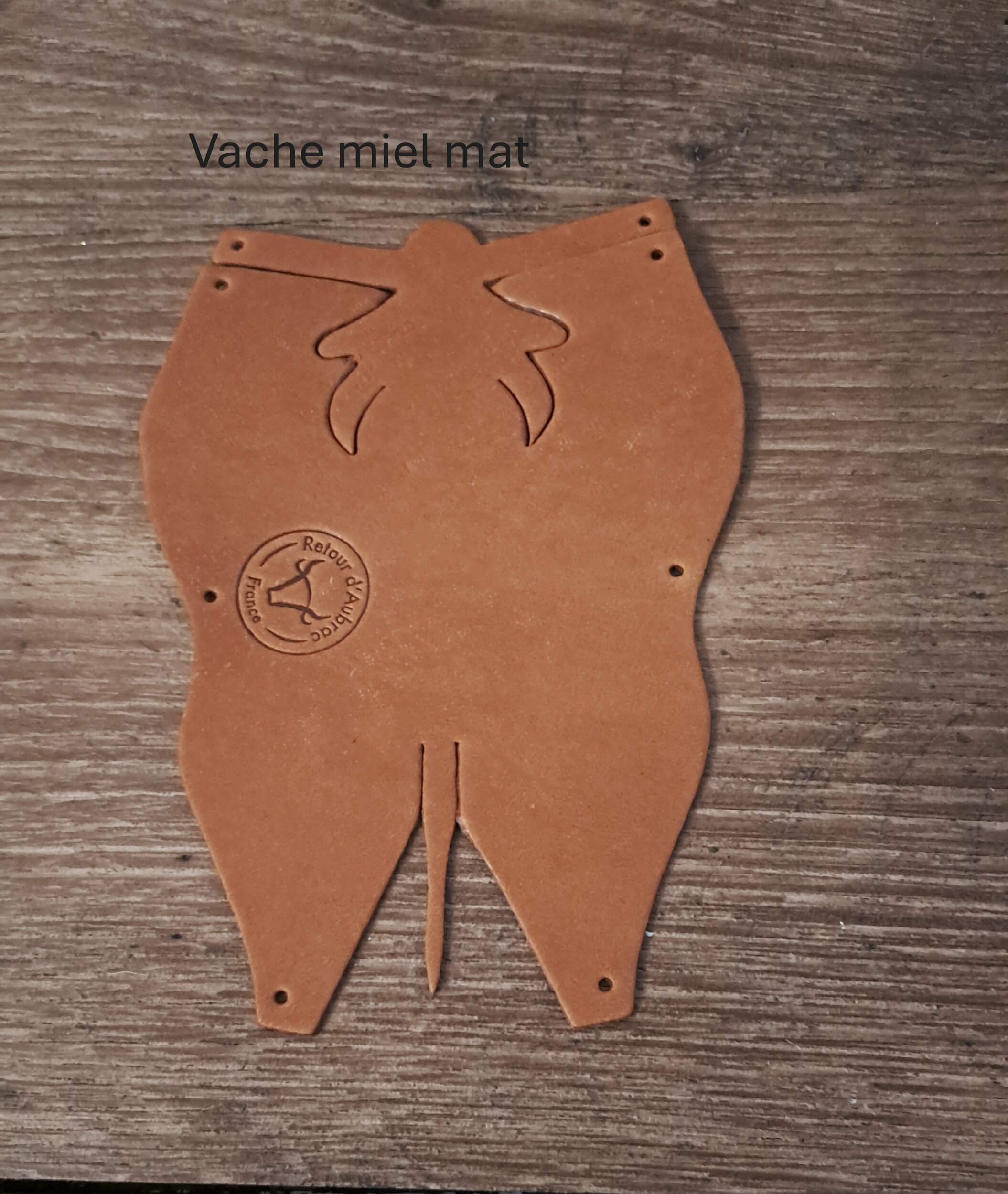 vache aubrac miel mat - cadeau original - cadeau fabriqué en France - RETOUR DAUBRAC - aveyron