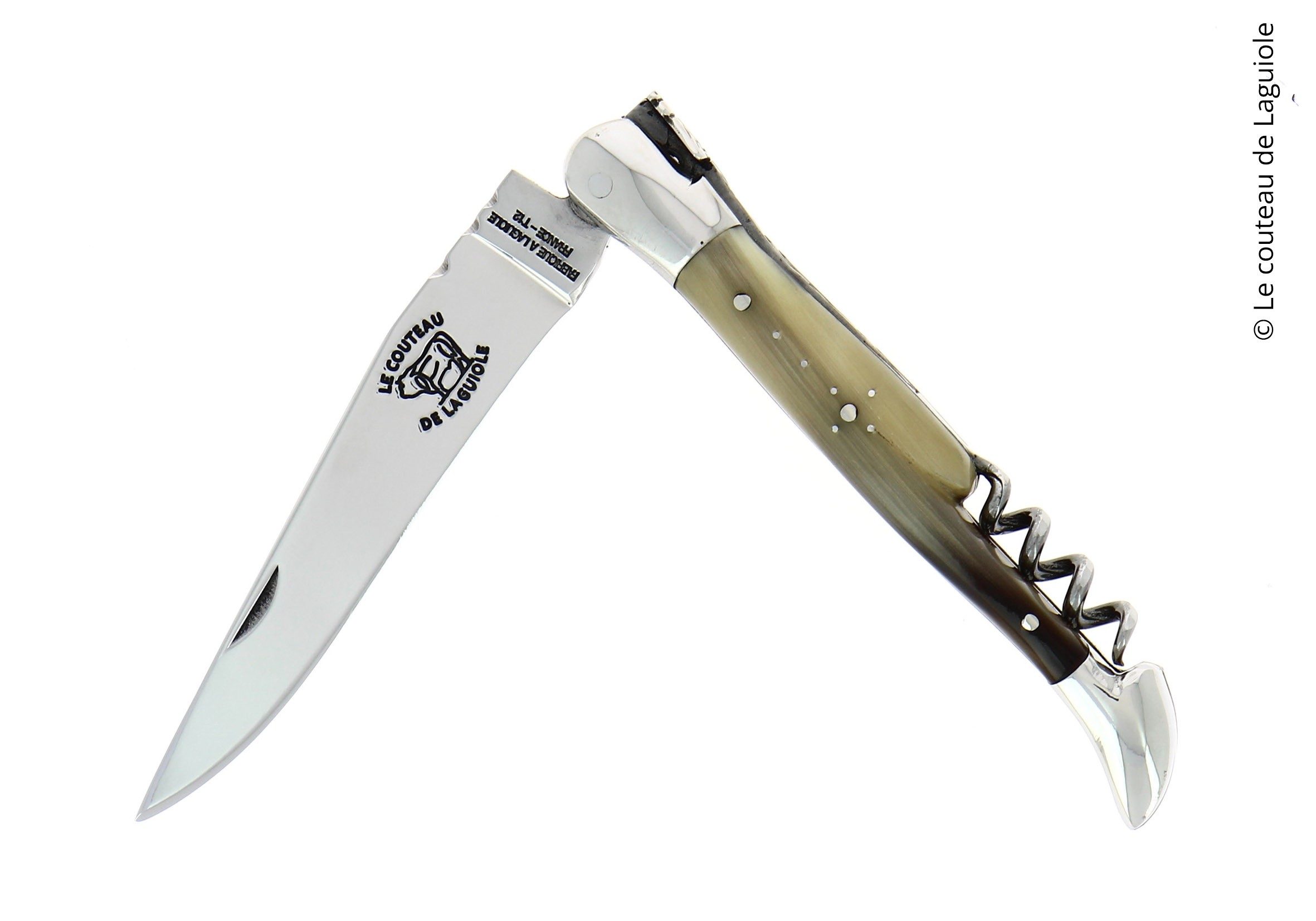 couteau-pliant-laguiole-corne-claire-tire-bouchon