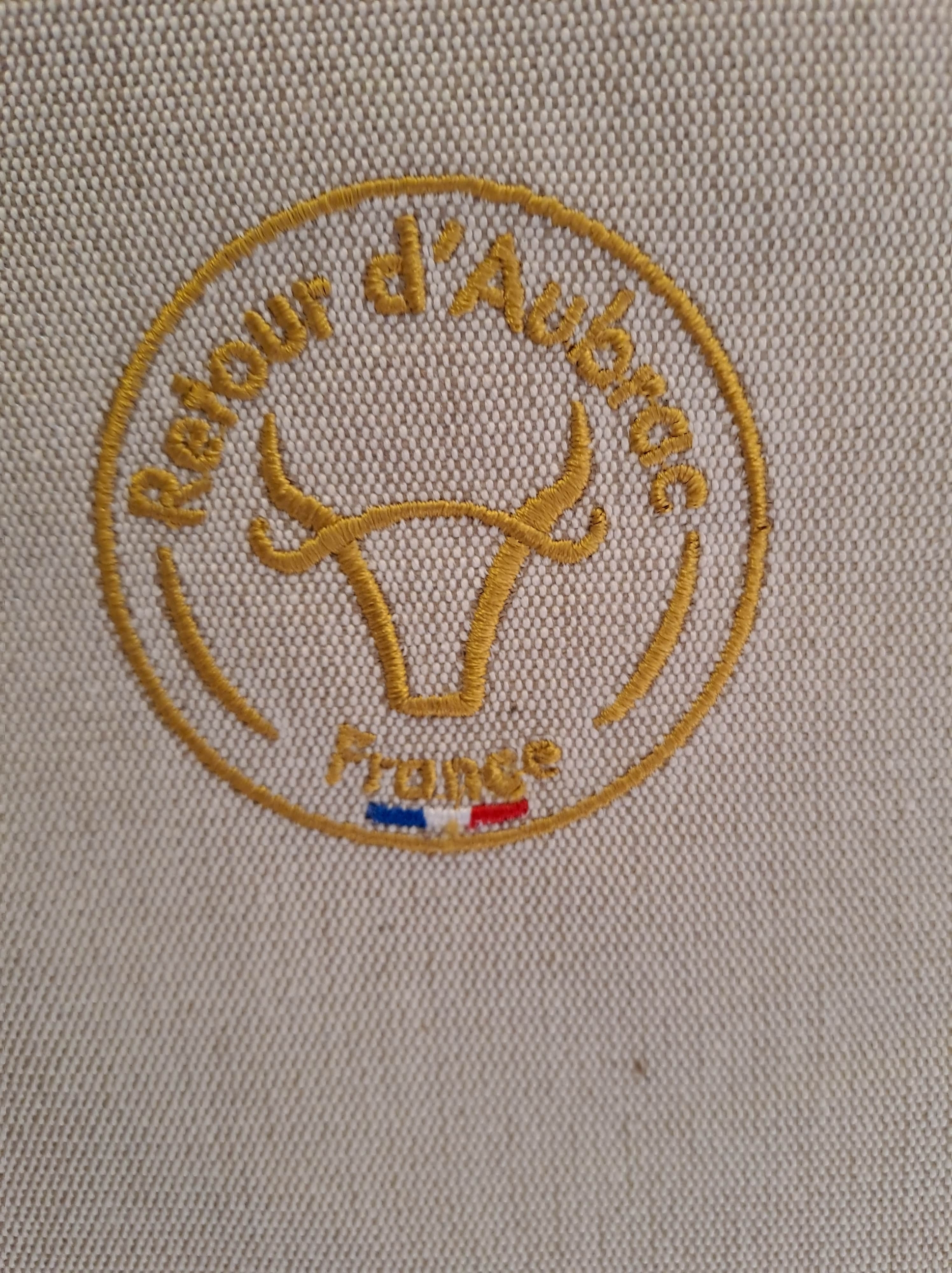 toile à transat-coton 400 Gr-cadeau français-retour dAubrac-