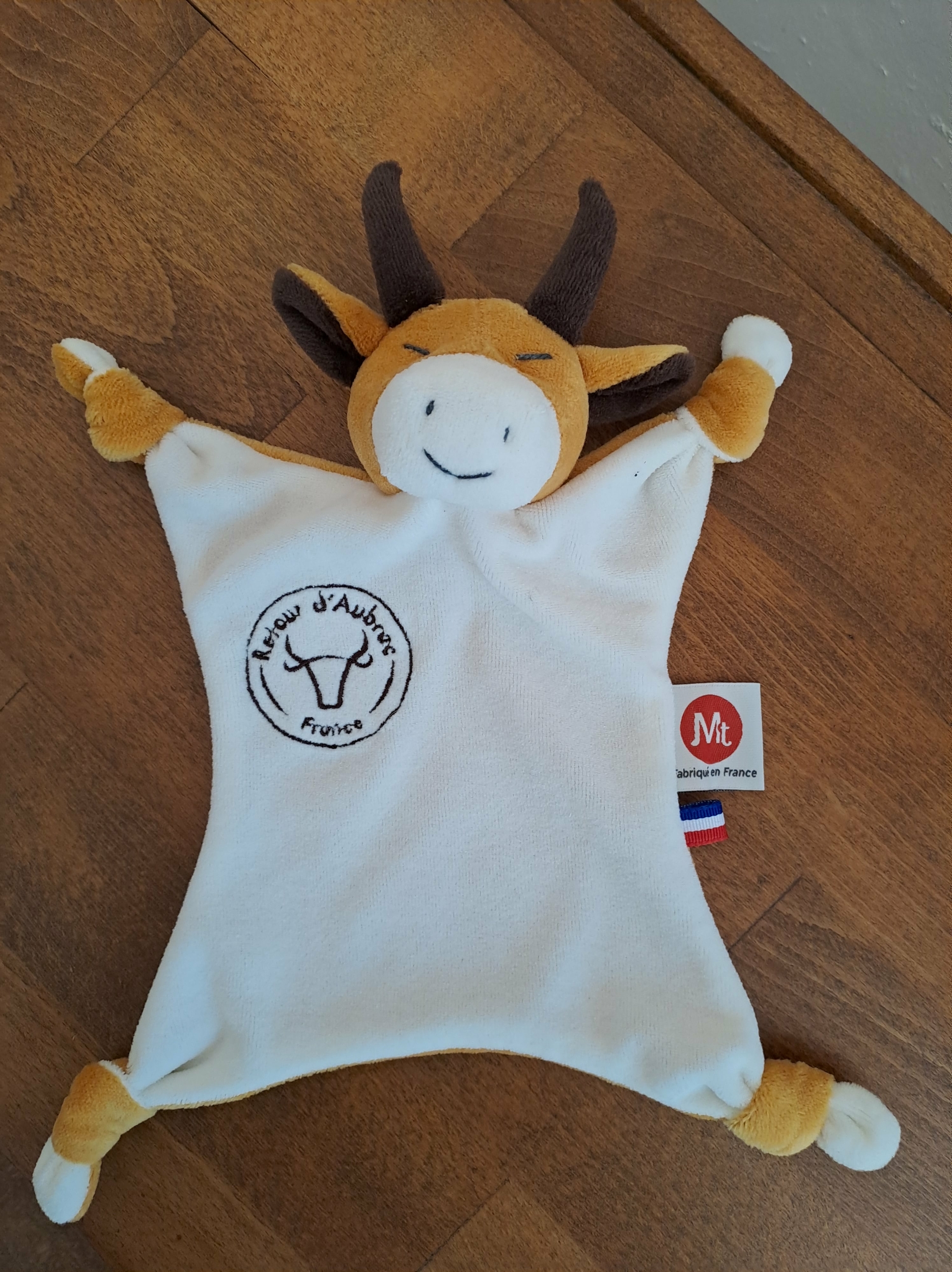 Doudou vache Aubrac