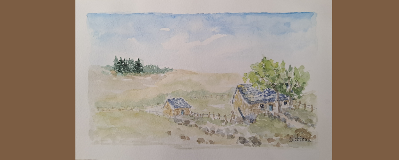 L'Aubrac en aquarelle
