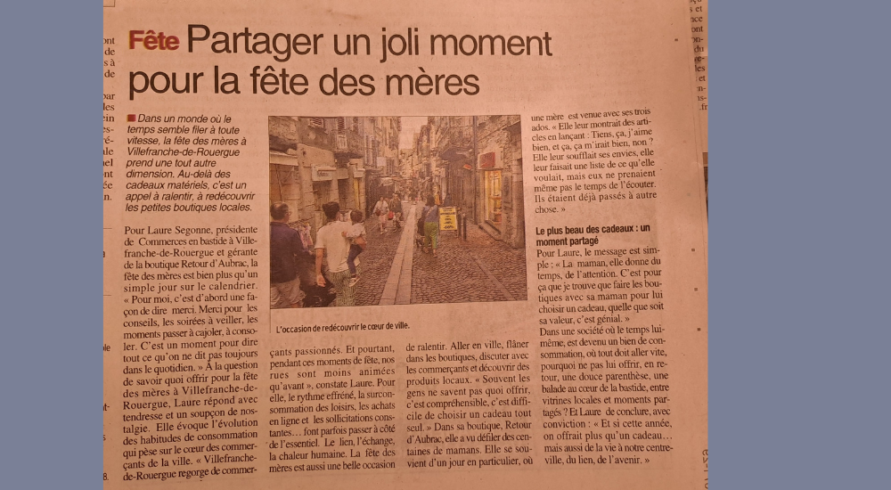 Partager un joli moment pour la fête des mères