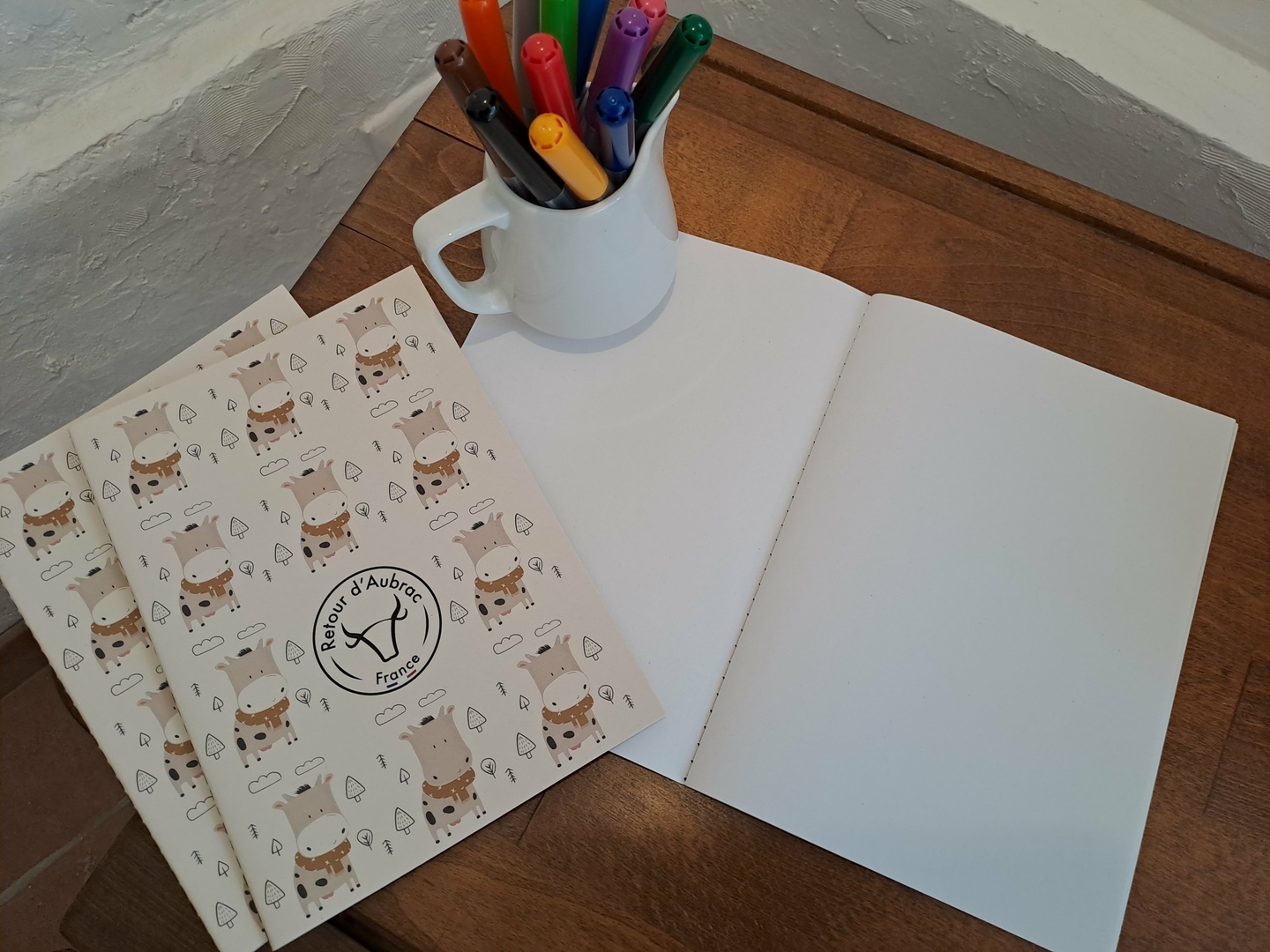 Cahier d'artiste - Retour d'Aubrac