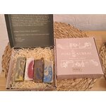 Coffret de savons artisanaux et locaux -PURE AUBRAC-retour d'aubrac-aveyron-cadeaux français