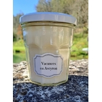 bougie artisanale-vacances en aveyron-parfum thé daubrac-cadeaux francais artisanaux-retour daubrac-aveyron-