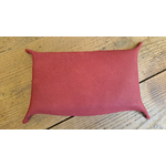 vide poche en cuir brodé - cadeau français - cadeau original - retour daubrac - aveyron - 11