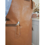 tablier bbq en cuir - tablier de cuisine en cuir - étui à couteau Laguiole retour daubrac - aveyron - cadeau original pour hommes - cadeau français 2