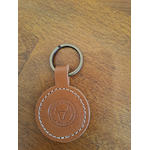 porte clef-cuir-tannage végétal-cognac-français-retour daubrac-