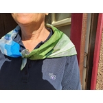 foulard plateau dAubrac-voile de coton-cadeau français-Retour dAubrac- (4)