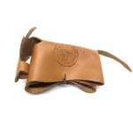 Vache Aubrac en cuir Cognac déco, cadeau français, Retour dAubrac