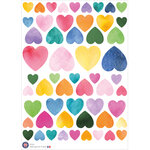 stickers-coeurs-aquarelles-retour d'aubrac-gommettes-francaises-stickers-made-in-france