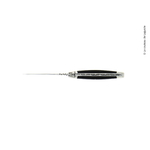 couteau de Laguiole, tissus compressé, noir, Retour dAubrac 3