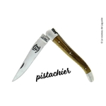 Couteau de Laguiole en pistachier, Retour dAubrac, Aveyron