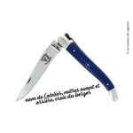couteau de Laguiole, tissus compressé, Retour dAubrac