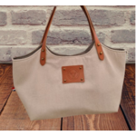 sac cabas écru Retour d'Aubrac - Aveyron- made in France