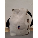 Sac cabas Buron-vaches Aubrac-Retour dAubrac-Aveyron-made in France-cadeau français (2)-min