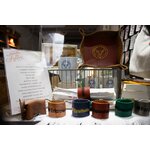 Ronds de serviettes en cuir Jaime lAveyron-Retour dAubrac-cadeaux français-2