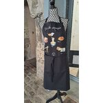 tablier spécialités aveyronnaises noir-Retour dAubrac-cadeau français-2-