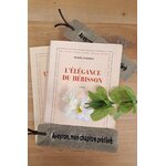 marque pages cuir argenté Aveyron-Retour dAubrac-Aveyron-cadeaux français