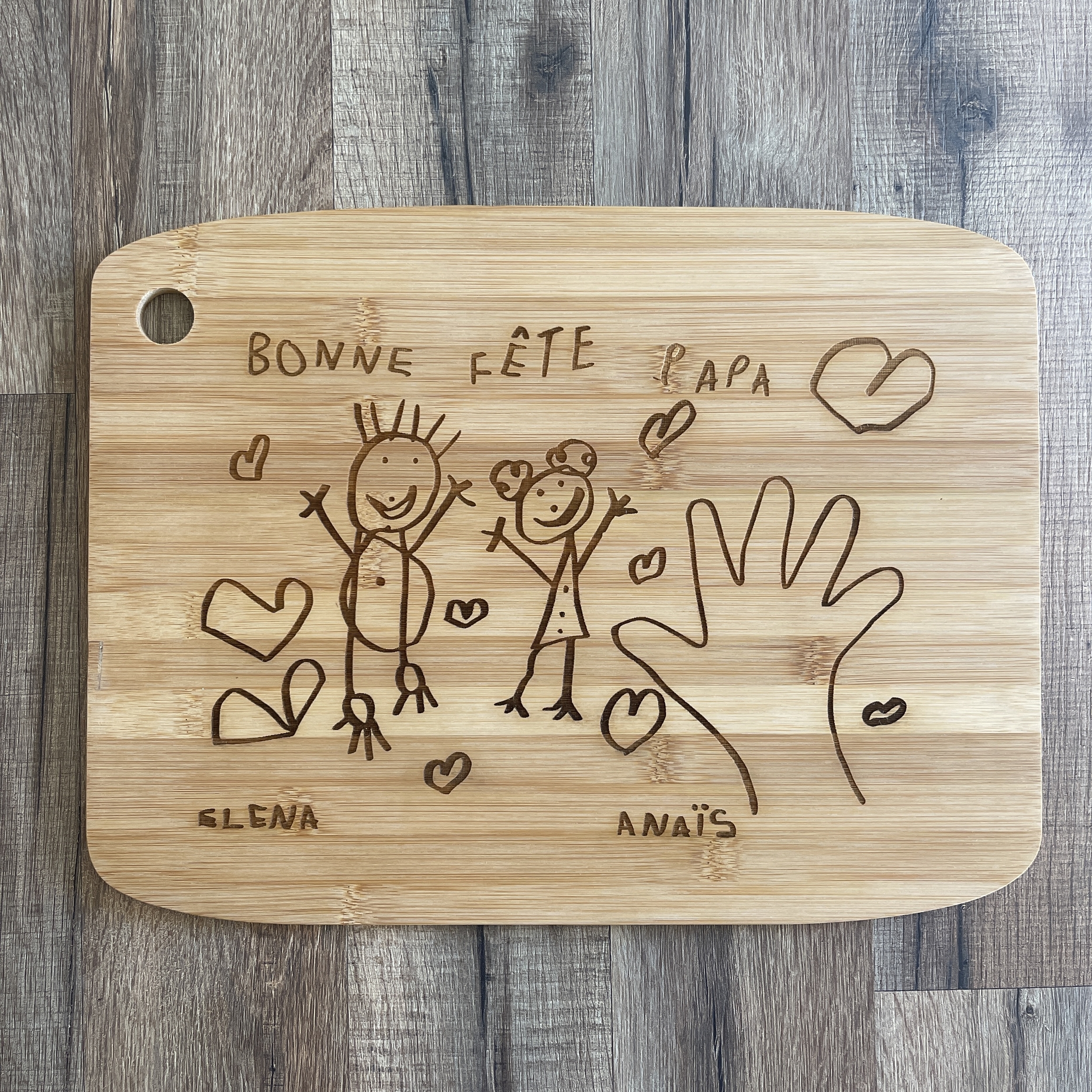 1 Planche À Dessin Effaçable En Bois Pour Enfants De 50 Cm De Haut