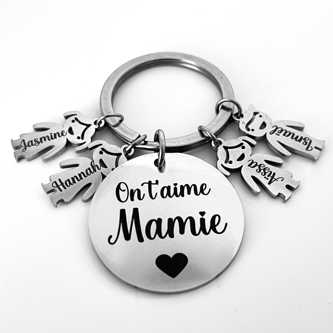 Mamie Porte Clé, French Mamie Keychain, Mamie Cadeau, Mamie Porte Clé 