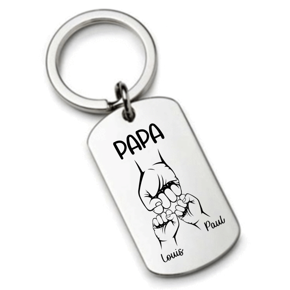 porte clé famille personnalisé
