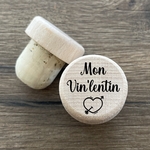 bouchon de vin saint Valentin