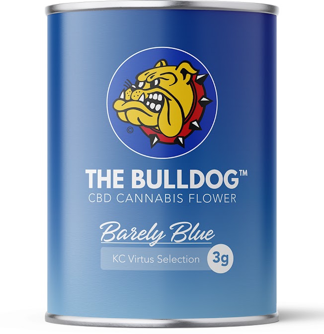 The Bulldog CBD - Fleur CBD Barely Blue 3g