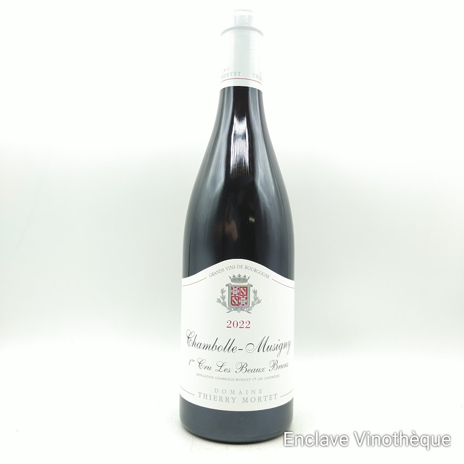 photo Chambolle Musigny Premier Cru Domaine Thierry Mortet les Beaux Bruns 2022