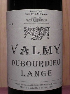 castillon-cotes-de-bordeaux-valmy-dubourdieu-lange-2014