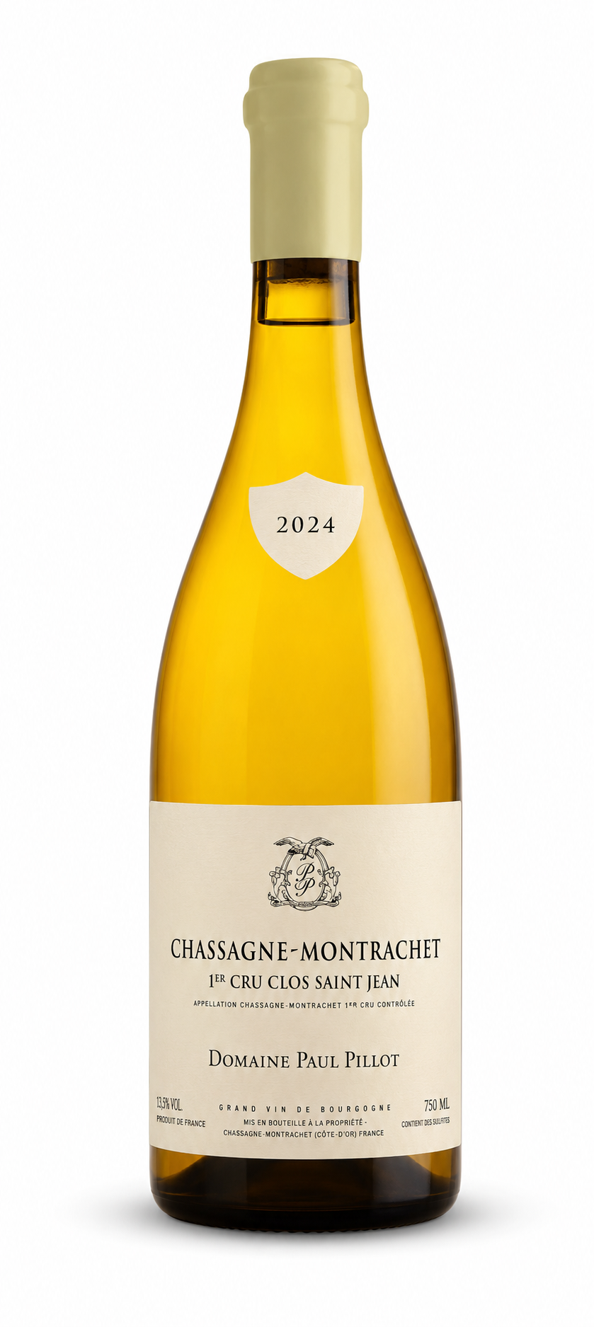 CHASSAGNE MONTRACHET PREMIER CRU DOMAINE PAUL PILLOT CLOS SAINT JEAN BLANC