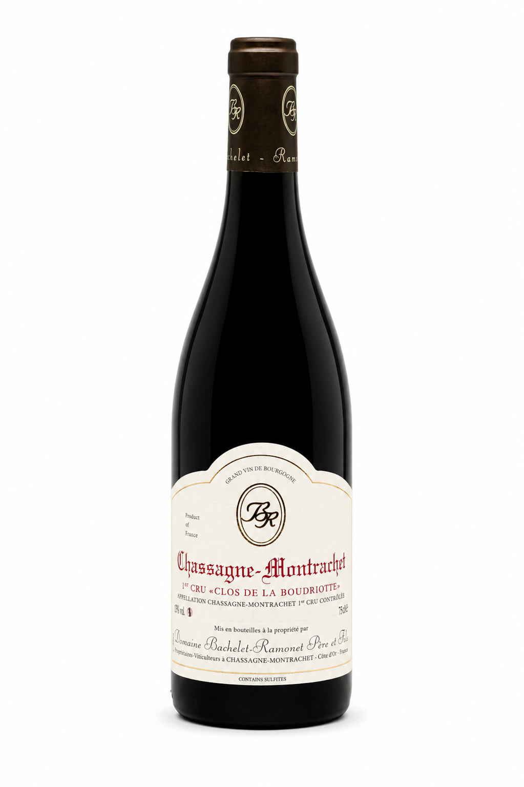 CHASSAGNE MONTRACHET PREMIER CRU DOMAINE BACHELET RAMONET CLOS DE LA BOUDRIOTTE - 2023