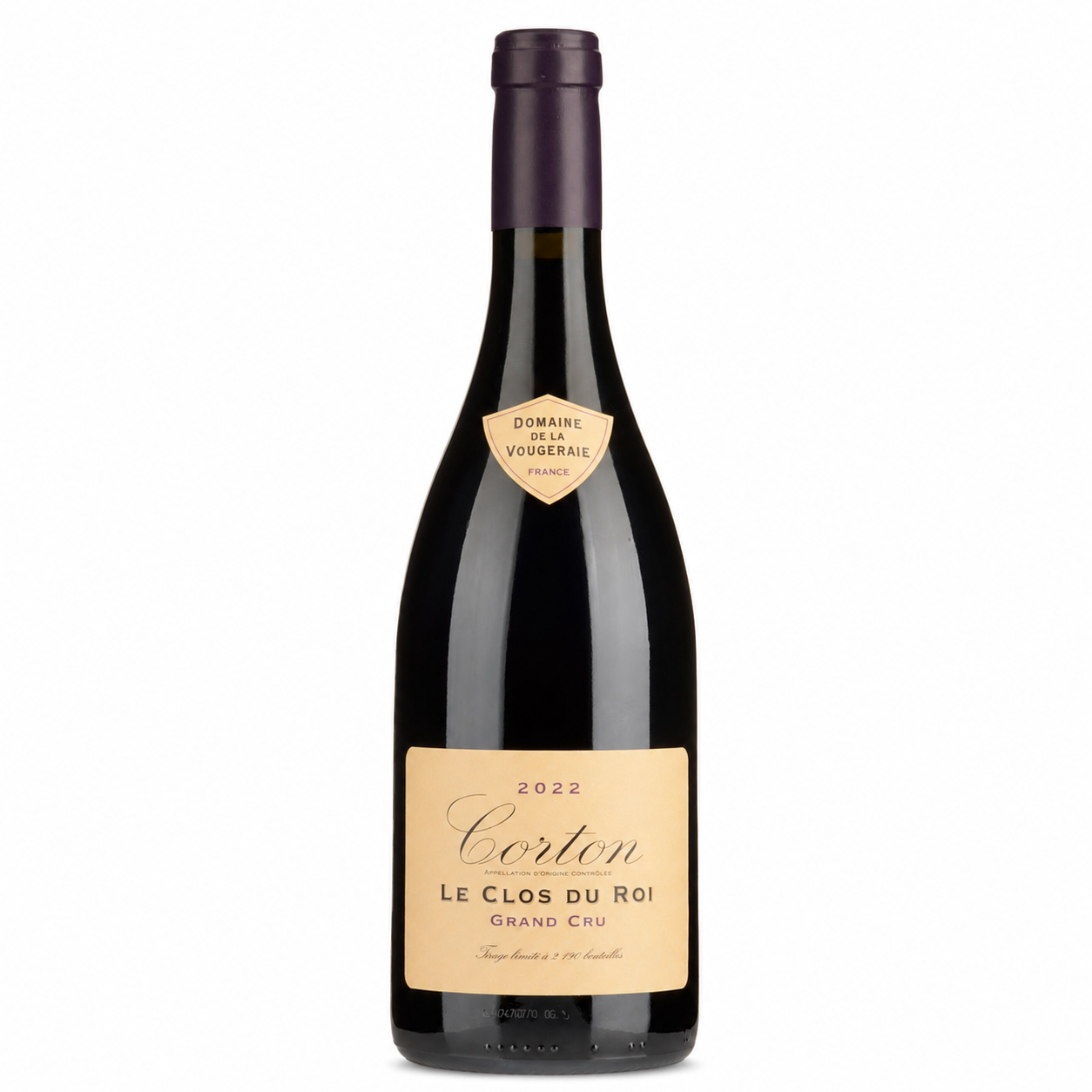 CORTON GRAND CRU DOMAINE LA VOUGERAIE CLOS DU ROI - 2022