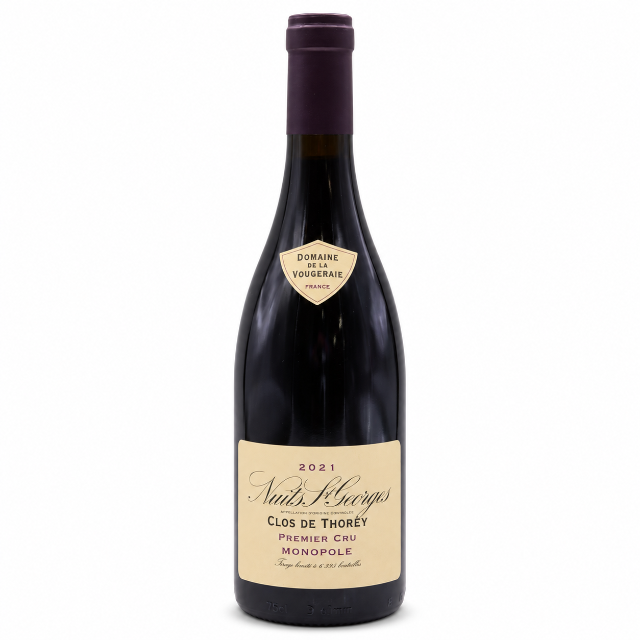 NUITS SAINT GEORGES PREMIER CRU DOMAINE DE LA VOUGERAIE CLOS DE THOREY MONOPOLE - 2021