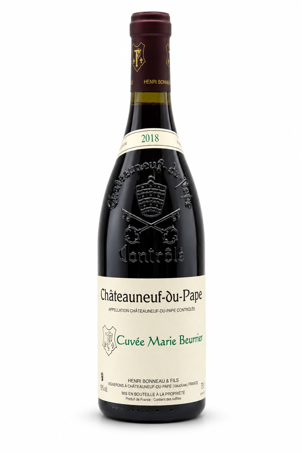 CHÂTEAUNEUF-DU-PAPE – DOMAINE HENRI BONNEAU MARIE BEURRIER  2018