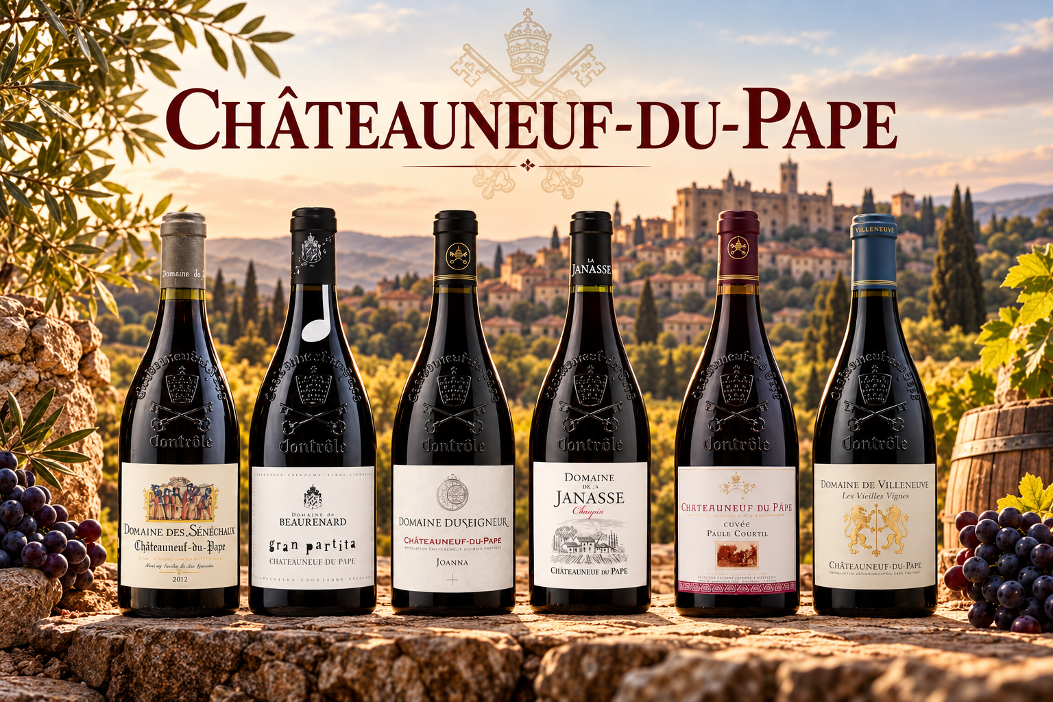 Châteauneuf-du-Pape : comment choisir sa bouteille
