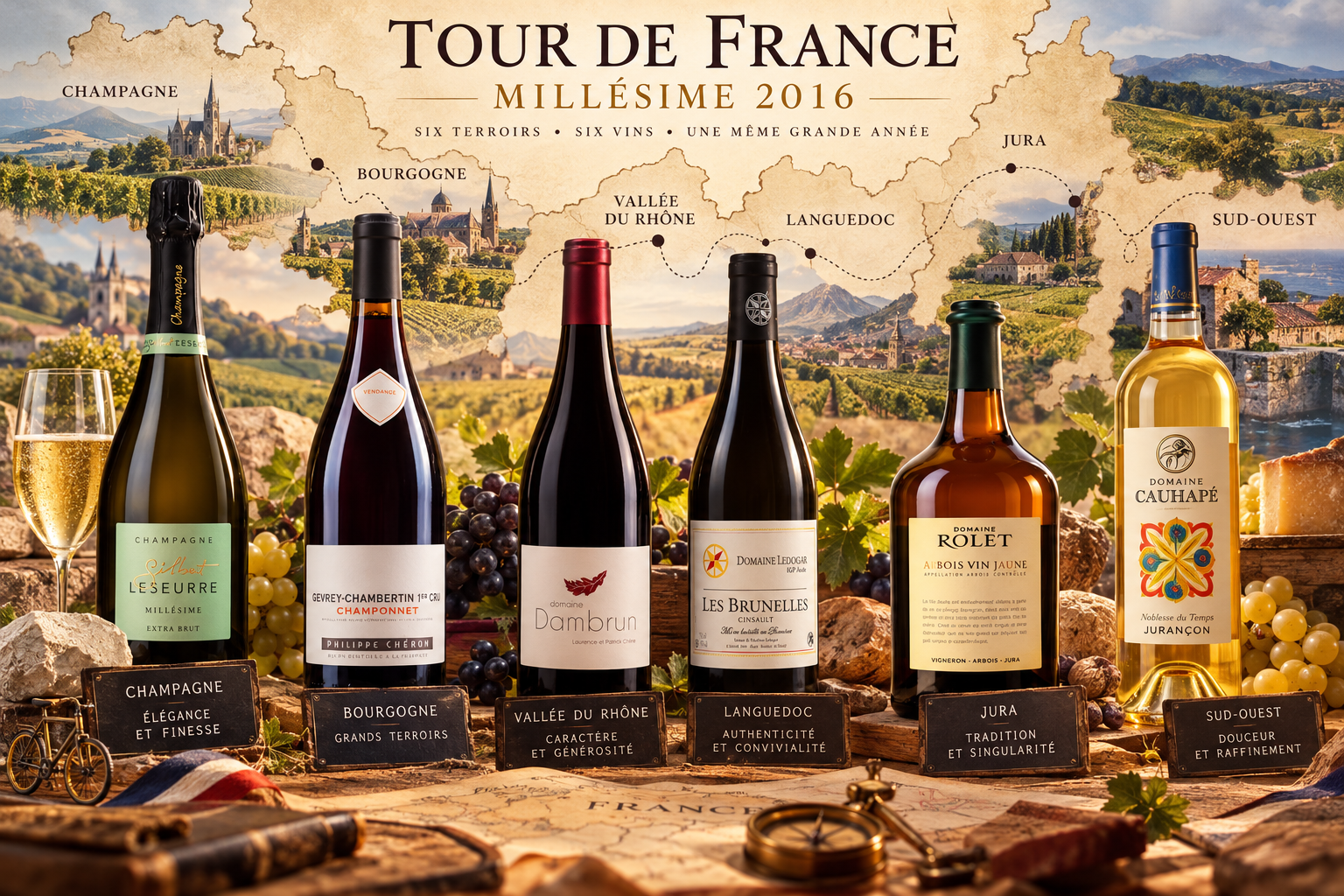 Tour de France des Terroirs Viticoles