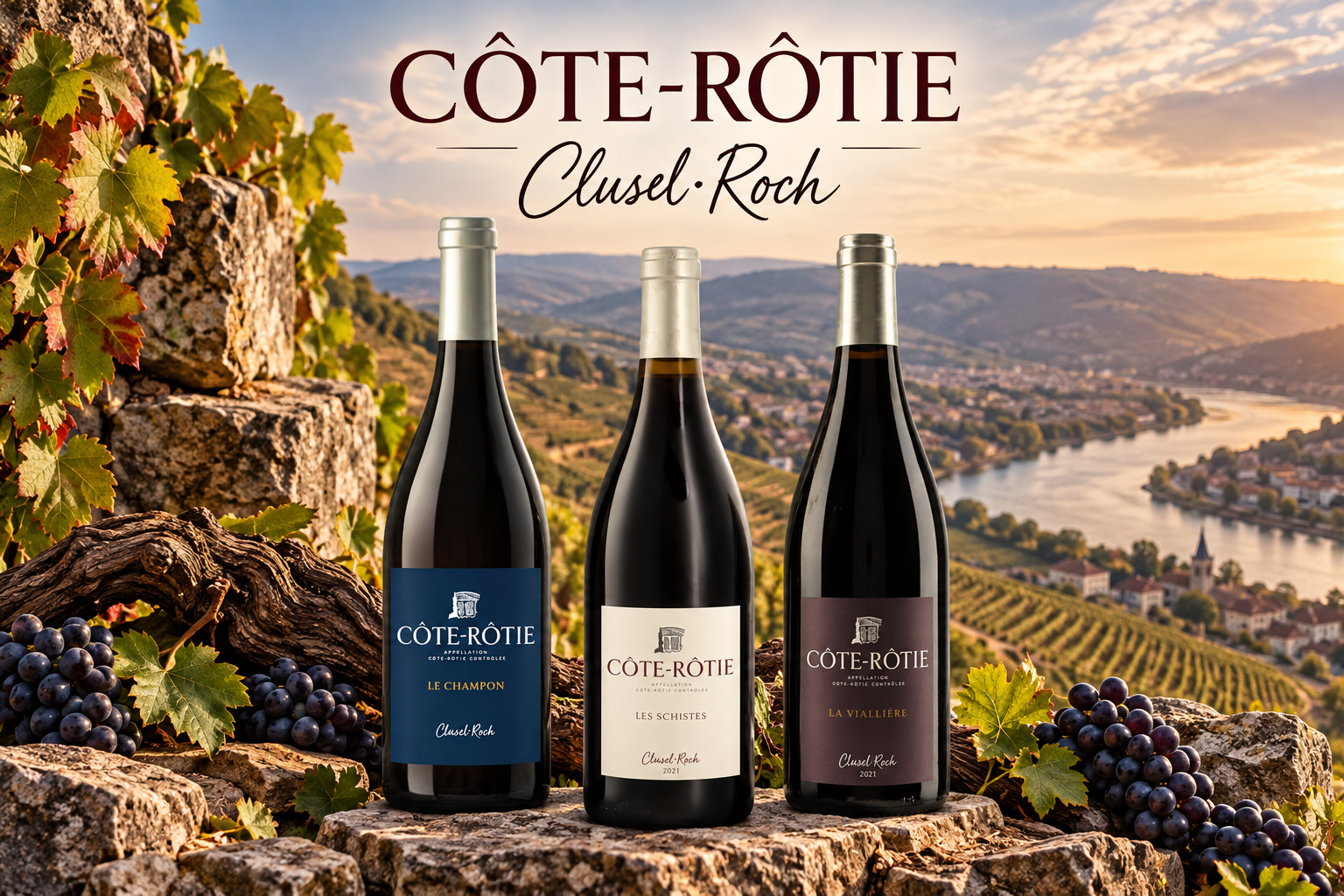 Côte-Rôtie au cœur des vignes