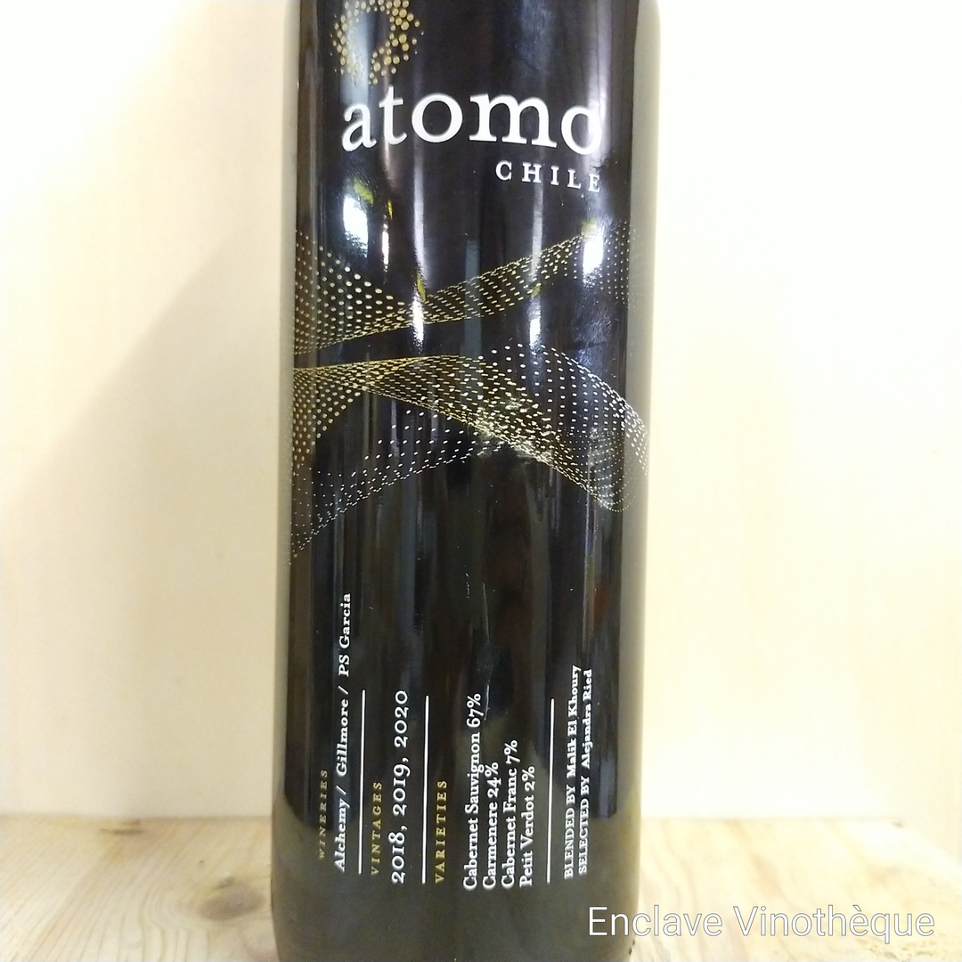 CHILI ATOMO CHILE SAUVIGNON CARMENERE FRANC PETIT VERDOT
