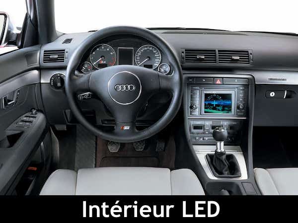 pack ampoule led intérieur pour Audi A4 B6