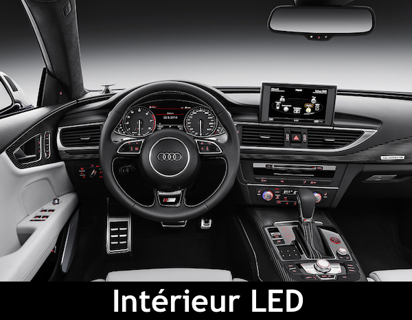 pack ampoules led intérieur Audi A7