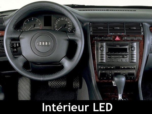 pack ampoules led intérieur Audi A8 D2