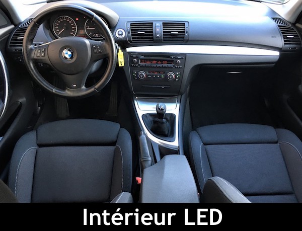 3 ampoules à LED pour l'éclairage du plafonnier BMW E87