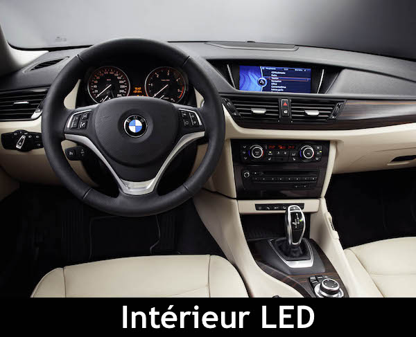 pack ampoules led intérieur BMW X1 E84