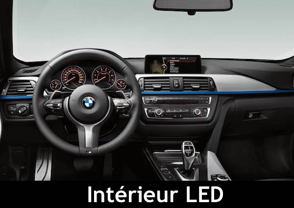 pack ampoules led intérieur BMW Série 3 F30 F31