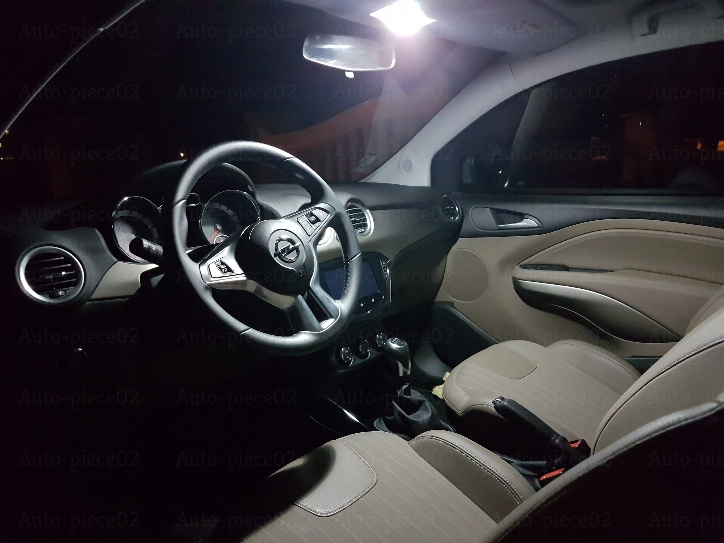 rendu opel adam marquage