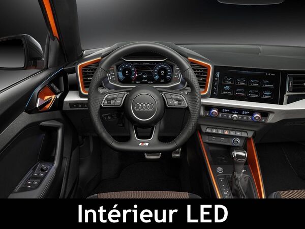Pack ampoules LED intérieur pour Audi A1 II GB