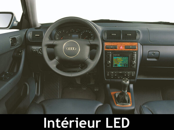 Pack ampoules LED intérieur pour Audi A3 8L